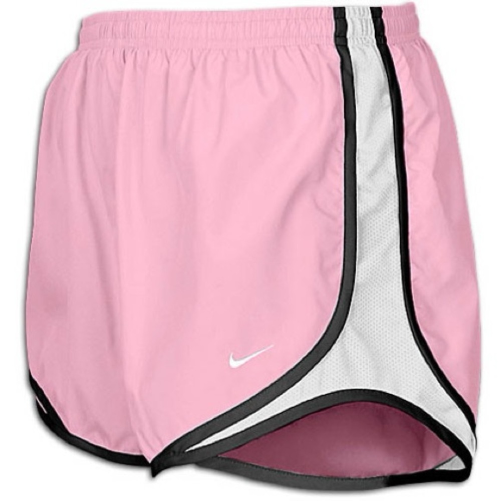 Nike Fit Dry Shorts - Pink, White, and Black